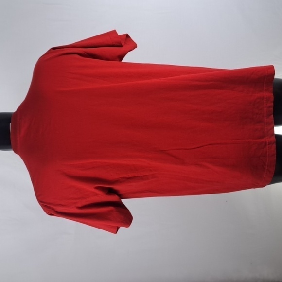 Money Takers Raiders & AKS logo men's large big print red & black t-shirt - Picture 3 of 4